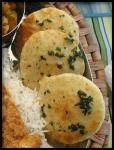 Indian Garlic Pita  Naan Appetizer