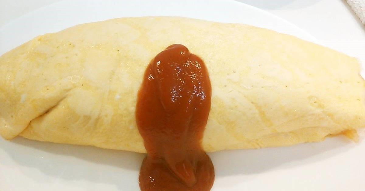 American Easy Omurice  Fluffy Filling Wrapped in Egg 2 Dinner