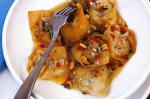 American Lamb And Tahini Tortellini With Pine Nuts Chilli and Rosemary Recipe Appetizer
