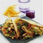 Pancakes with Chicken and Cashew Nuts recipe
