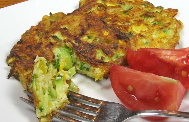 American Fabulous Zucchini Fritters Appetizer