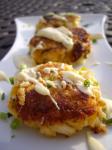 American Spicy Crab Cakes With Key Lime Mustard Sauce Appetizer