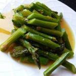American Caramelized Green Asparagus Appetizer