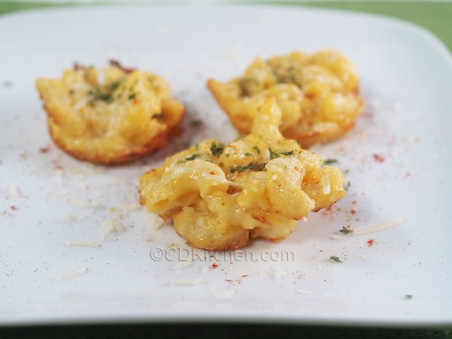 American Mini Mac And Cheese Bites Appetizer