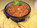American Roasted Jalapeno and Tomato Salsa Appetizer