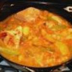 Chicken in Sauce of Chutney and Peaches recipe