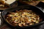 American Mushroom Gratin With Eggs and Parmesan Recipe Appetizer