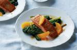 American Panfried Salmon With Baby Broccoli Recipe Drink