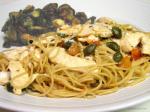Canadian Wholewheat Angel Hair Pasta With Chicken  Capers Appetizer