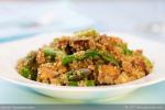 American Asparagus Tofu and Quinoa Salad with Parmesan and Walnuts Appetizer