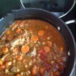 Moroccan Moroccan Soup of Veal and Lentils Appetizer