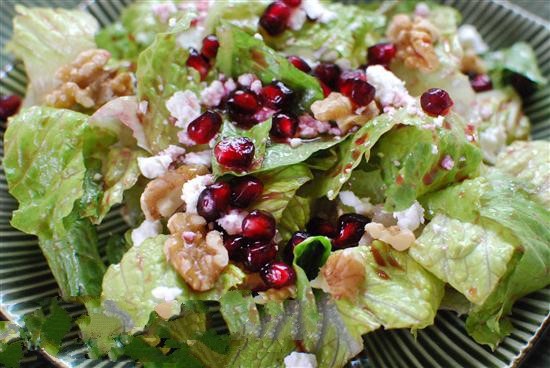 Iranian/Persian Festive Salad with Pomegranate Vinaigrette Dessert
