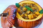 Iranian/Persian Asheh Kadoo Tanbal  Persian Pumpkin Soup Appetizer