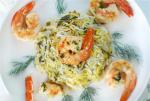 Iranian/Persian Food of Life Rice with Shrimp and Fresh Herbs Persian Gulfstyle Dinner