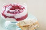 American Rhubarb And Yoghurt Fool Recipe Appetizer