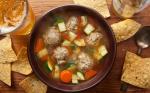 Mexican Mexican Turkey Meatball Soup Recipe Appetizer
