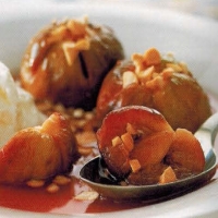 French Figs In Honey Syrup Dessert