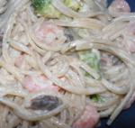 American Lipsmacking Linguini Salad with Horseradish Dressing Dinner