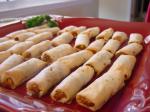 American Mini Chicken Cigars With Sweet and Sour Dipping Sauce Dessert
