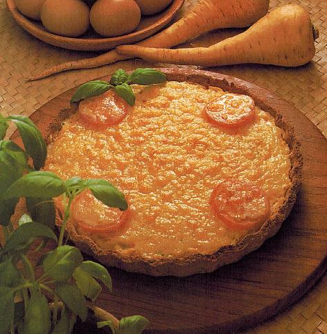 Spanish Corn And Parsnip Quiche Appetizer