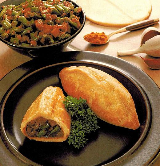 Bolivian Sweet Potato And Green Bean Turnovers Appetizer