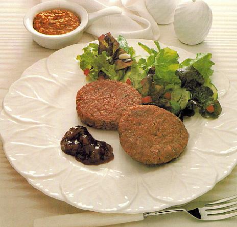 Chinese Tofu Burgers Dinner