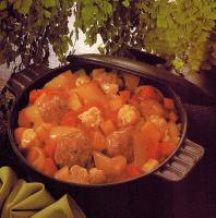 British Vegetable Stew With Herb Dumplings Dinner
