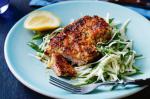 Canadian Baked Lamb Schnitzel With Celeriac Slaw Recipe Dinner