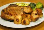 American Grilled Pork Chops With Herb Rub Dinner
