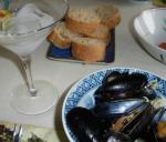 American Bennetts Mussels Dinner