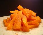 American Spicy Sweet Potato Frites Appetizer