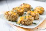 American Mushrooms Stuffed with Cheese and Tomatoes  Roxyands Kitchen Dinner