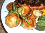 American Garlic Rosemary and Olive Oil Roasted Potatoes Appetizer