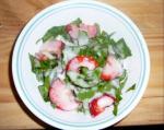 American Romaine Strawberry Salad Appetizer