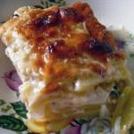 American Scalloped Potatoes and Fennel Appetizer