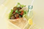 Canadian Pita Pockets With Meatballs Recipe Appetizer