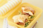 Canadian Starshaped Damper Rolls Filled With Shaved Ham And Shredded Lettuce Recipe Appetizer