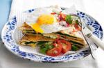 Mexican Ricotta And Rocket Quesadillas With Fried Egg Recipe Appetizer
