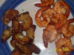 American Homemade Barbecue Shrimp Appetizer Dinner