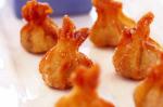 American Crispy Chicken Wontons With Sweet Chilli Sauce Recipe Appetizer