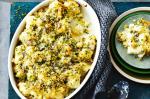 American Cauliflower Mornay With Blue Cheese Crumble Recipe Appetizer