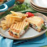 Canadian Southwestern Beef Panini Appetizer