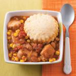 Canadian Southwestern Potpie with Cornmeal Biscuits Breakfast