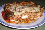 American Spinach  Lentil Lasagna Dinner