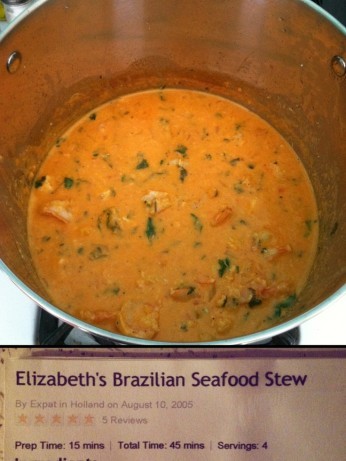 Brazilian Elizabeths Brazilian Seafood Stew Appetizer