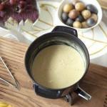 French Classic Cheese Fondue Appetizer