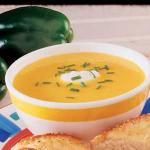 American Superb Yellow Pepper Soup Appetizer