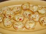 Canadian Cheesy Crab Tarts Appetizer