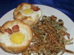 American Eggs In a Basket Appetizer