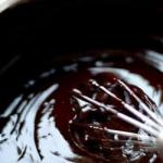 American Chocolate Glaze for the Cake Zebra Appetizer